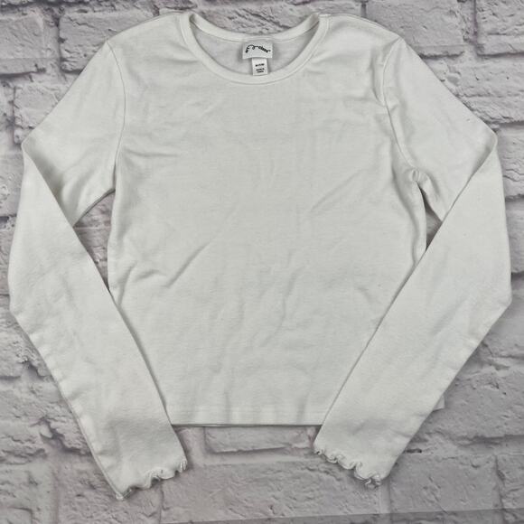 K0-1023 Art Class White Long Sleeve size M(7/8) - Picture 1 of 4